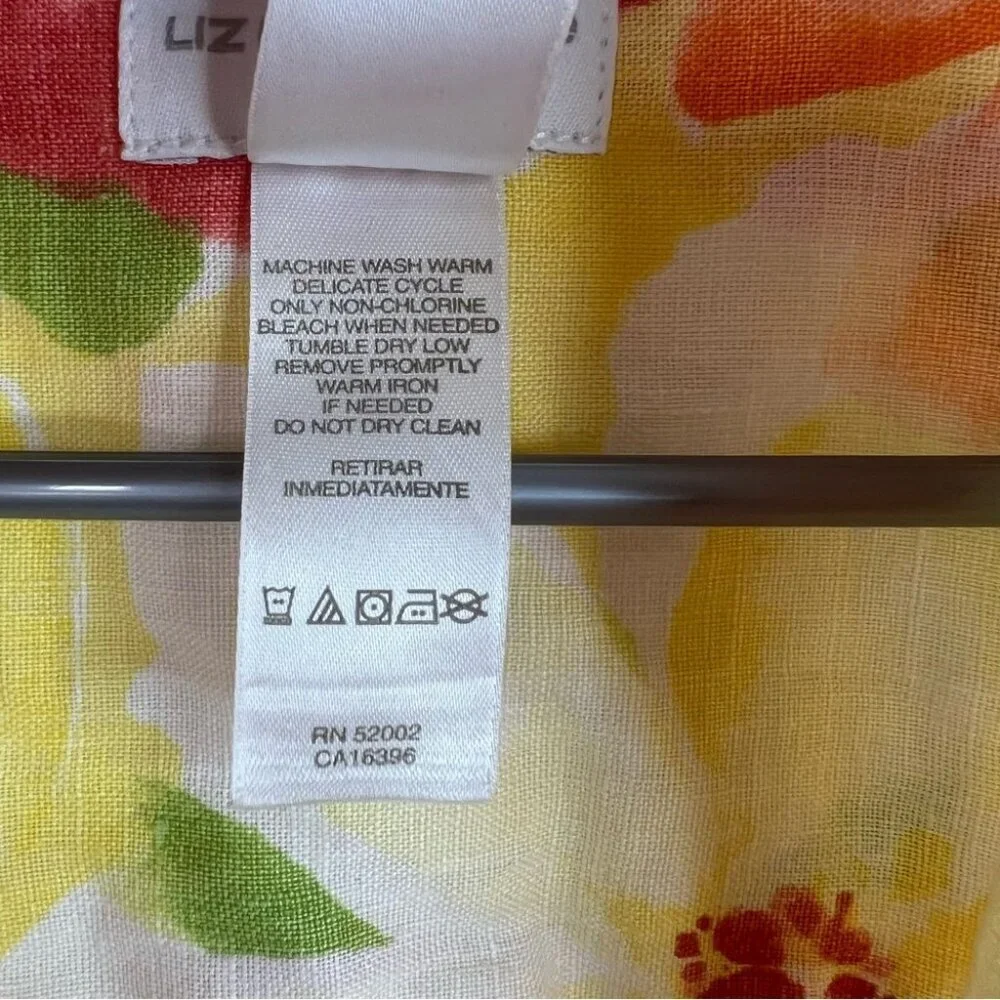 Liz Claiborne bright floral